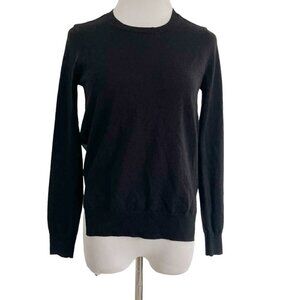 J Brand Size XS  Top Blouse Long Sleeve Sheer Back Merino Wool